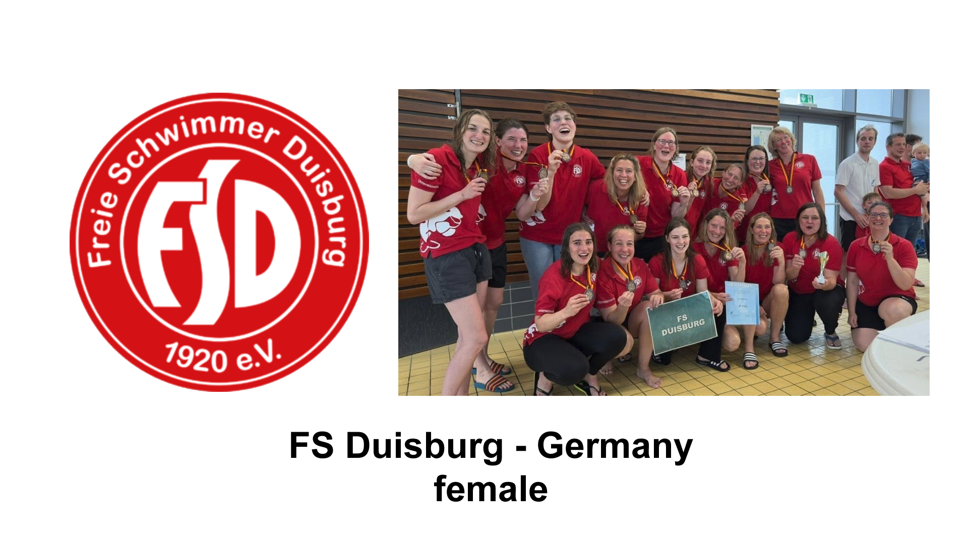 Team photo FS Duisburg
